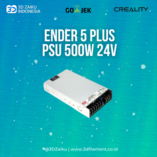 Original Creality Ender 5 Plus MeanWell Power Supply 500W 24V